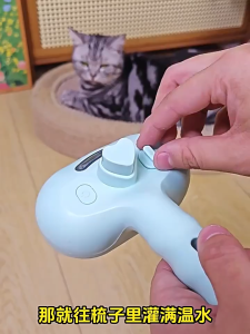Cat Dog Electric Mist Brush One-Click Steam Spray Remove Floating Hair Pets Massage Grooming Comb