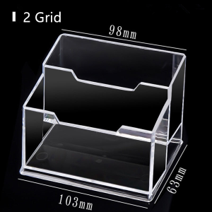 other | Business Card Holder Creative Transparent Acrylic Card Storage Box Front Desk Business Large Capacity Storage Business Card Box