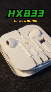 IDEAL1 BAVIN HX833 Audio Bass Sound Earphone Strong Bass Volume Control 3D Stereo Sound Earphone for Galaxy Type-C