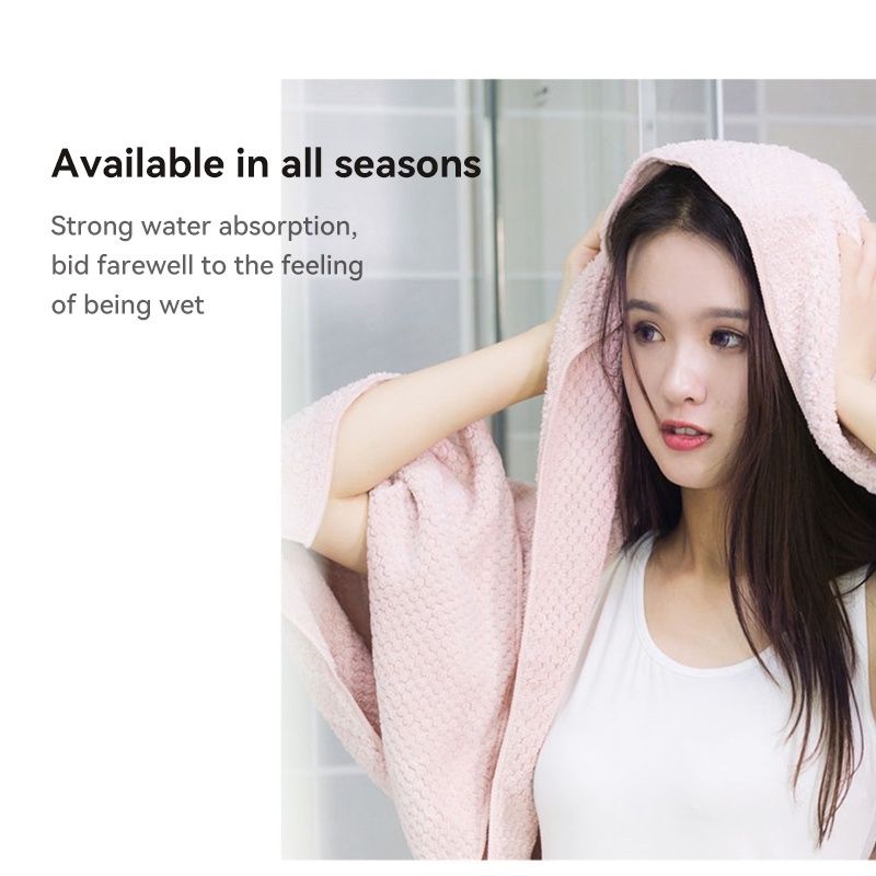 HomeAce Microfiber Towel Unicolour bath towel
