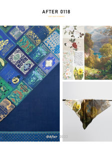 Original Elegance Silk Cotton Square Scarf Vintage Artistic Tussah Silk Pure Cotton Blend Versatile Stylish Multifunctional