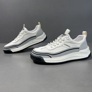 European Station Shoes 2024 Spring New All-Match Trendy Platform Casual Shoes Retro Sports Genuine Leather Fashion Shoes