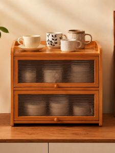 ZHU OU JI | Dustproof Cup and Teaware Storage Rack