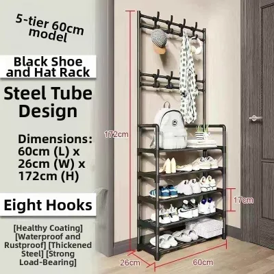Multi-functional Corner Shoe Rack