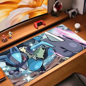 Bandai | Pokemon Anime Gamer Mousepad XXL Rubber Desk Mat Keyboard Mousepad 2MM Lock Edge