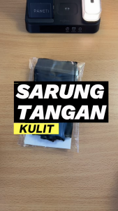 Sarung Tangan Motor Kulit Elastis Pria Wanita Half Finger Gloves - STK02