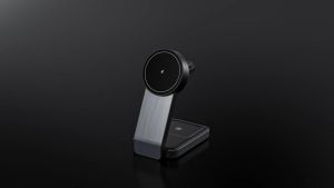 MTech MagTri 3-in-1 Magnetic Wireless Charger for Smartphones Wireless Earbuds and Smartwatches Mtech Wireless Charger 3 In 1 - Lazada