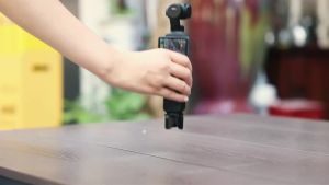 VRIG Magnetic Tripod Auto-Deploy Portable Anti-Slip 1/4" Screw Stand DJI OSMO Pocket 3/4/4P Insta360 Luna Ultra Action Camera