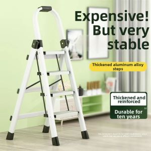 Foldable Indoor Aluminum Ladder Multi-function