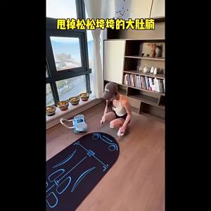 SEA JJT เสื้อแบบพิเศษเสื่อรองเข่าฝึกกล้ามเนื้อท้องล้อเสื่อโยคะสำหรับทั้งหญิงและชายฟิตเนสเครื่องประดับตกแต่งงานเลี้ยงรับขวัญเสื่อออกกำลังกายแบบเงียบ