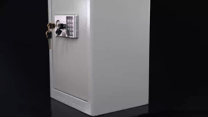 Warranty 60CM Fireproof Brand New Safe Digital Safes Box Fire Resistant Ideal For Home Office Safety Security Box Keep Cash Jewelry Documents Securely Fire Protection Water Proof Electronic Digital Safety Vault