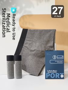 Disposable Mens Cotton Briefs