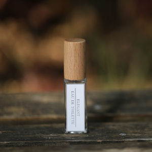 Bình Xịt Nước Hoa Thủy Tinh Mini Cầm Tay Cao Cấp Bình Thay Thế Nắp Gỗ Dụng Cụ Làm Đẹp Mỹ Phẩm Nước Hoa