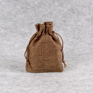 50pcs 7X9cm9X12cm10X14cm Linen Drawstring Gift Bags Sacks Wedding Birthday Party Valentine Favors Jewelry Candy Storage Pouch