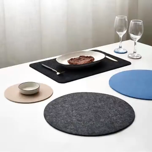 TTLIFE ir Fryer Heat Resistant Mats ，2 PCS Kitchen Countertop Heat Protector Mat ，Heat Protector Mats Non Slip Mats For Coffee Maker Stand Pads And Air Fryer(B