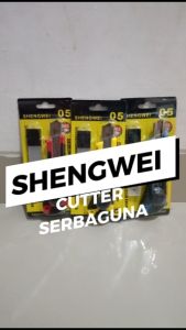 Pisau Kater Pemotong Besar & Cutter Dorong Putar