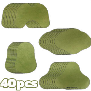 10/40pcs Natural Mugwort Pads For Neck Waist Foot Body Relaxation Stickers Ginger Heating Patch Set Herbal Acupuncture Patch