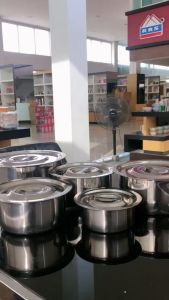 RRS ชุดหม้อ หม้อสแตนเลส หม้อแขก 5 ใบ/ชุด (รุ่น No.248) - เครื่องครัว