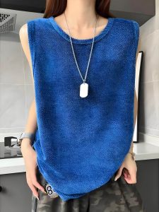 LIUBU | Klein Blue Scales Vest For Summer Outdoor Wear Sports And Training