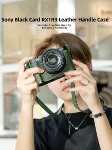 SHELV | Genuine Leather Protection Case Hand Strap