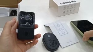 【Door Bell】WiFi Video Intercom Doorbell Camera Outdoor Wireless Door bell Battery Powered Home Security Video Alarm Doorbell Monitor Camera