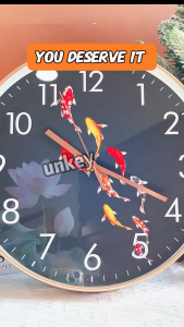 12 Inch Wall Clock Modern Transparent Glass Wallclock For Living Room Quartz Clock Home Decor