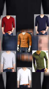 [Hot Sale ] Áo thun nam tay dài cổ tim nhiều màu - không nhăn mềm min thấm hút mồ hôi