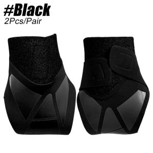 1Pair Ankle Brace Compression Sleeves for Men & Women - Adjustable Support for Sprained AnklePlantar FasciitisSportsArthritis