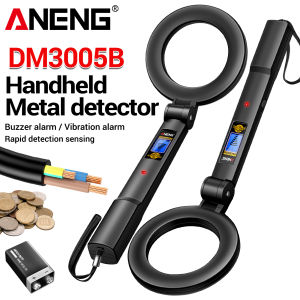 ANENG | ANENG DM3005B Handheld Metal Detector Vibration Dual Alarm For Exam School Airport Station Mall Factory Security Inspection Tool