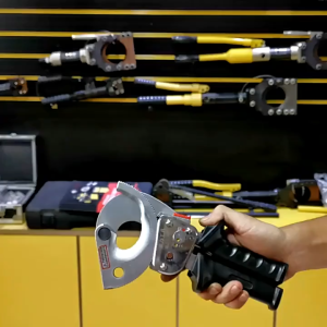 🔶Manual Cable Cutting Tool Ratcheting Ratchet Cable Cutter XLJ-D-300/500 Cutting Rang Max 300mm²/ 500mm² Crimping Cable Cutter Multifunctional Electrician Pliers