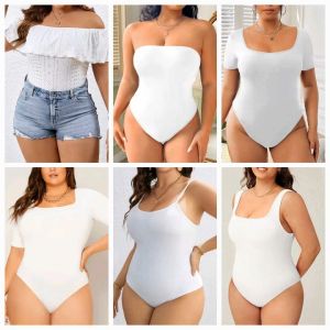 Beachwear Swimwear  Casual Summerwear Plus Big Size  Plain Color  Bodysuit for Women    - fits up to large - classy and elegant - timeless classic  - timeless piece - casual office or party - classic piece - super kapal ng tela - hindi kayo magsisi - our