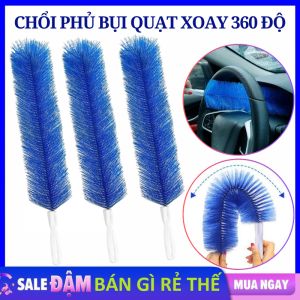 Chổi Quét Bụi Uốn Công Tiện Lợi - Bàn Chải Làm Sạch Góc Chết Cho Quạt sofa Xe Hơi Đa Năng -  Chổi Cọ Sạch Mọi Vết Bẩn Dễ Dàng - Bàn Chải Uốn Cong Gập Gọn Thiết Kế Thông Minh