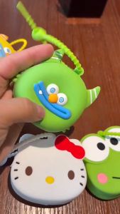 กระเป ๋ าใส ่ เหรียญ กระเป ๋ าเก ็ บซิลิโคนแบบพกพา กระเป ๋ าใส ่ จี ้ กันน ้ ําการ ์ ตูน