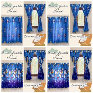 Gorden Doraemon gorden Tali jendela Pendek Uk 120X120