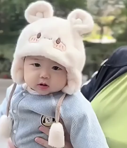 FAMILY`S CHOICE Warm Baby Bear Hats Soft Winter Newborn Bonnet Hats Cute Ear Protection Boys Girls Beanie Cap Toddler
