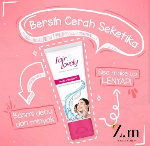FAIR LOVELY GLOW & LOVELY SABUN CUCI MUKA MULTIVITAMIN PENCERAH FACIAL FOAM  50ML / 100ML | Fair Lovely Sabun Cuci Muka