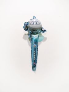 1pcs Long Handheld Aluminium Foil Cartoon Inflatable Balloon Stick Toy for Kids Birthday Party / Door gift / Goodies