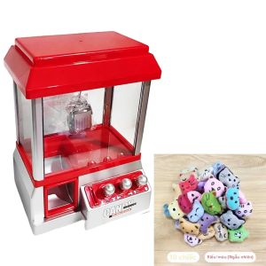 Máy Chơi Game Điện Tử Mini Dạng Máy Gắp Thú Bông Có Nhạc Và Đèn Quà Sinh Nhật Cho Bé Gái Đồ Chơi Bắt Thú Bông Chủ Đề Thể Thao