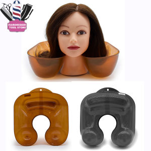 สีผมไหล่คอถาดยาอ่างล้างจานน้ำสำหรับร้านช่างทำผมความงามไม่รั่วไหลฟรีร้านตัดผมเครื่องมือทำผม