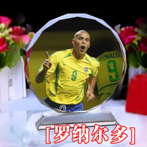 โรนัลโด้ลูกฟุตบอลรูปโปสเตอร์สะสมของขวัญวันเกิดที่เหมาะสําหรับผู้ชายผู้หญิงแฟนกีฬาเรอัลมาดริดอินเตอร์มิลานบราซิล