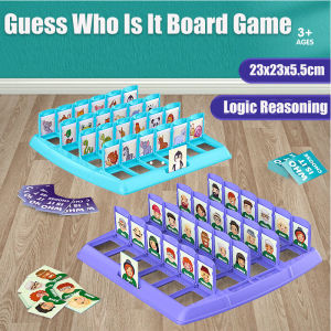 1 Set Guess Who Is It Board Game Funny Cards Game Family Interactive Game Toy Desktop Educational Game For Friend Party