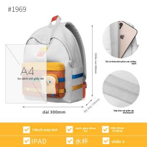 Mr.Ace Homme | Balo Dung Lượng Lớn Cho Học Sinh Trung Học
