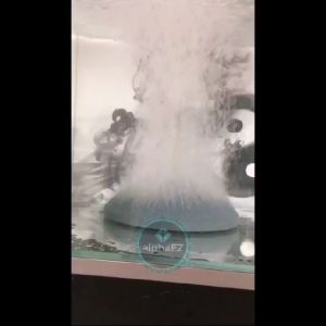 DOME HEMISPHERE Air Bubble Disk Stone Aquarium Aerator Fish Tank Pump Hydroponics Oxygen Udara Disc Stone