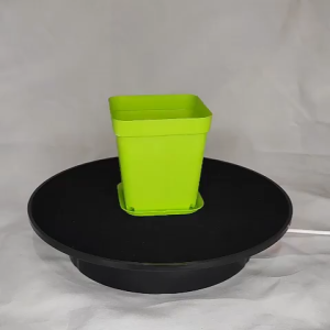 JIRIFARM - Pot Plastik / Pot Persegi / Pot Murah / Pot Sekulen Plus Tatakan 7x7x7.5 cm