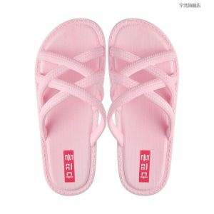 ทันสมัย รองเท้าแตะส้นแบนสําหรับสุภาพสตรีสวมใส่ในร่มกลางแจ้ง กันลื่น รองเท้าแตะอาบน้ํากลวงออก ดีไซน์ ฤดูร้อน ลำลอง รองเท้าส้นแบน