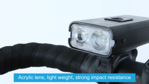 850LM Bike Headlight Rainproof USB Charge MTB Bicycle Front Lamp Cycling Ultralight Flashlight Outdoor Night-riding Equipment