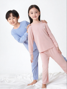 batubatu | Children Lightweight Breathable Long-sleeve Icy Silk Modal Sleepwear