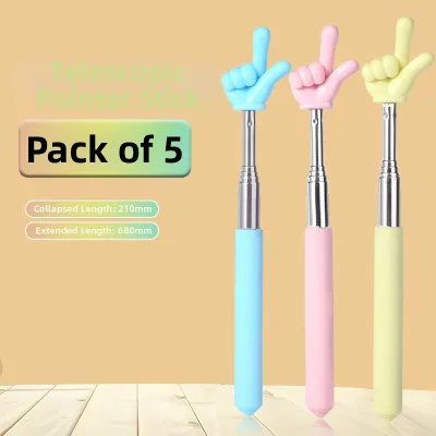 Teaching Pointer Extendable Finger Rod Home Learning Tool Teacher Specialized Retractable Stick for Demonstration And Display