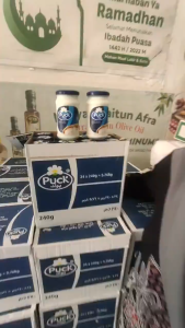 Puck Cream Cheese Spread 140 gram - Puck Cheese Spread Keju Oles