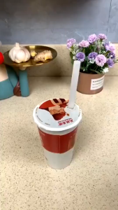 Sedotan Stainless Steel Lengkung Bengkok Straw Premium Travelling Steril Reusable